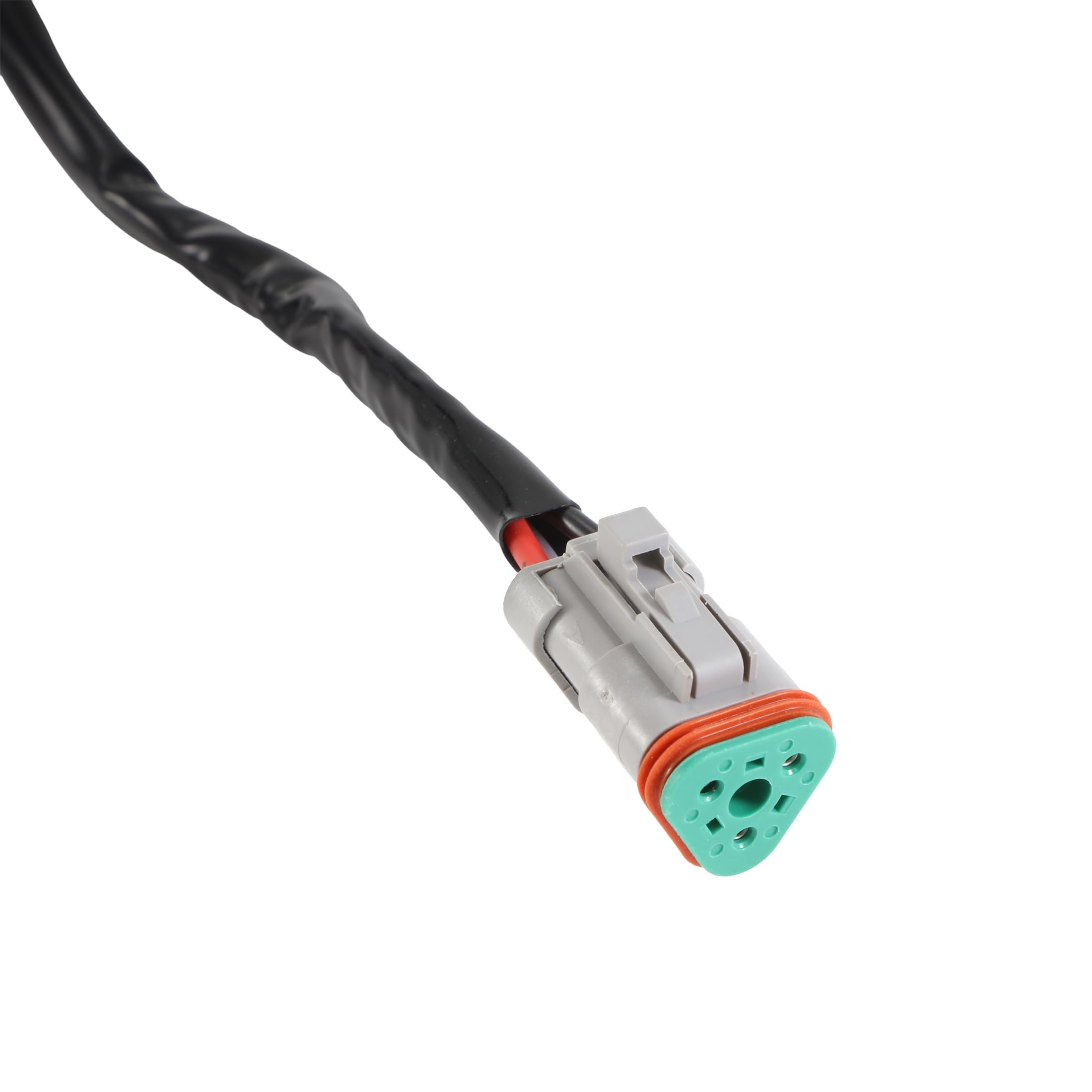 Auxbeam 8-Leads LED Light Pods Wiring Harness Kit, 40A Fuse & Relay, 12V 3-Pin DT Plug for Offroad Lights Work Lights, Compatible with Color Play RGB Series (Only) - Image 9